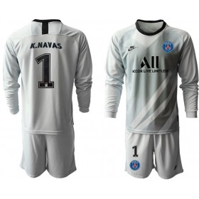 Paris Saint-Germain Fodboldtrøjer Målmand K NAVAS 1 Børn I 2019/20 Langærmet